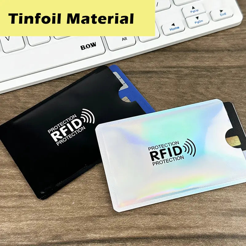 8 Counts RFID Blocking Sleeves Set -Slim and lightweightš³