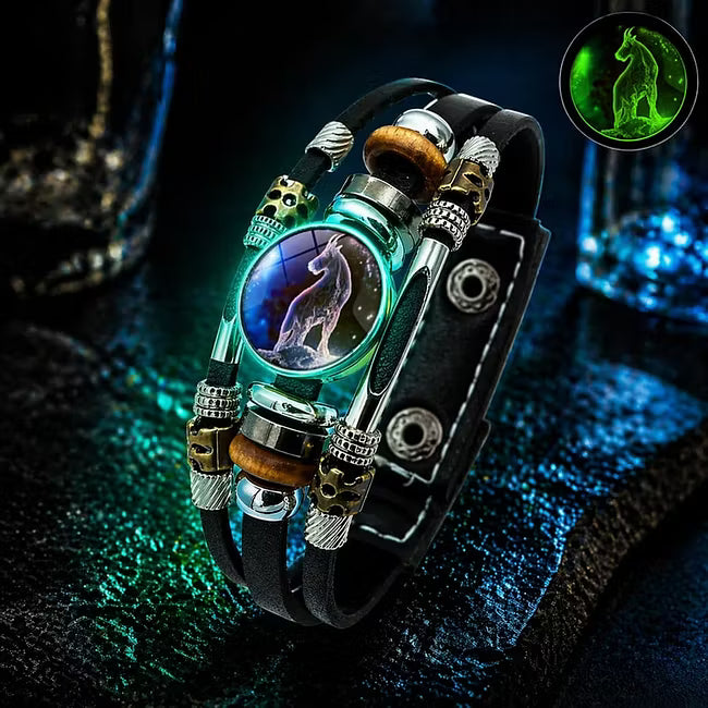 โ Glow-in-the-Dark Zodiac Bracelet โ 12 Star Signs