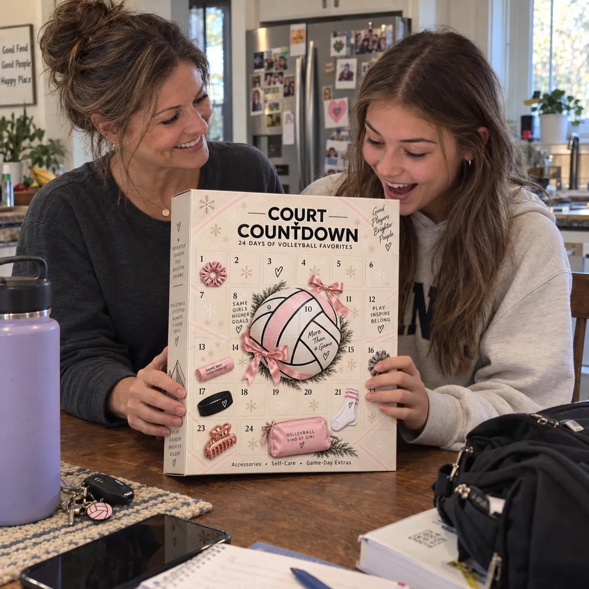 ⏳ Last Day 49% OFF – 🏐 2026 Volleyball Advent Calendar | 24 Mystery Doors with Sporty Surprises for Players & Volleyball Fans 🎁