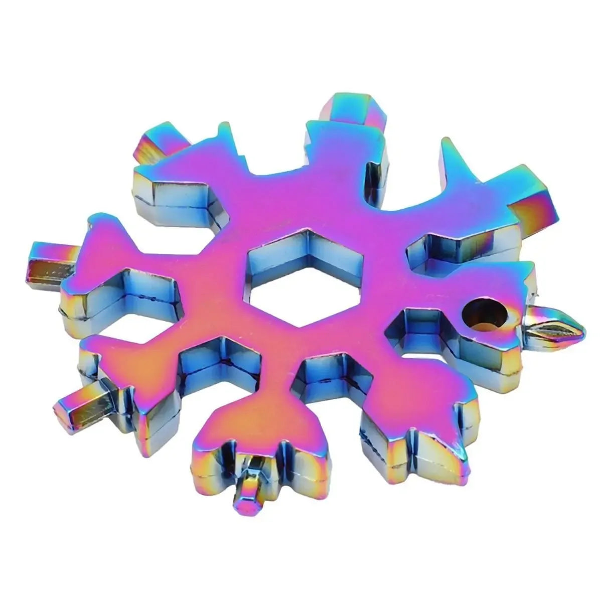 Viral 18-in-1 Snowflake Multi-tool Stainless Steel Portable Wrench All-in-One Screwdriver โ๏ธ