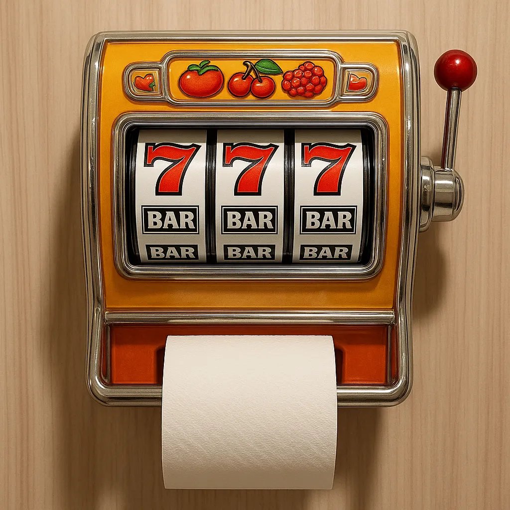 š„Limited EditionšSlot Machine Toilet Roll Holder