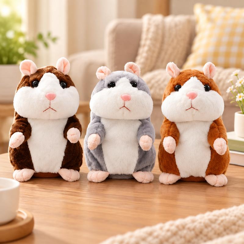 πΉ Talking Hamster Plush That Repeats Your Voice