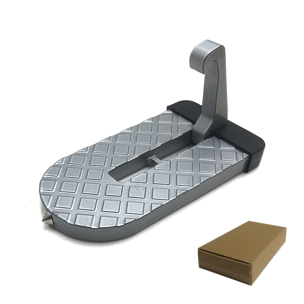 Car Door Step with Safety Hammer, Automotive Compact Anti-Slip Roof Latch Hook Ladder π
