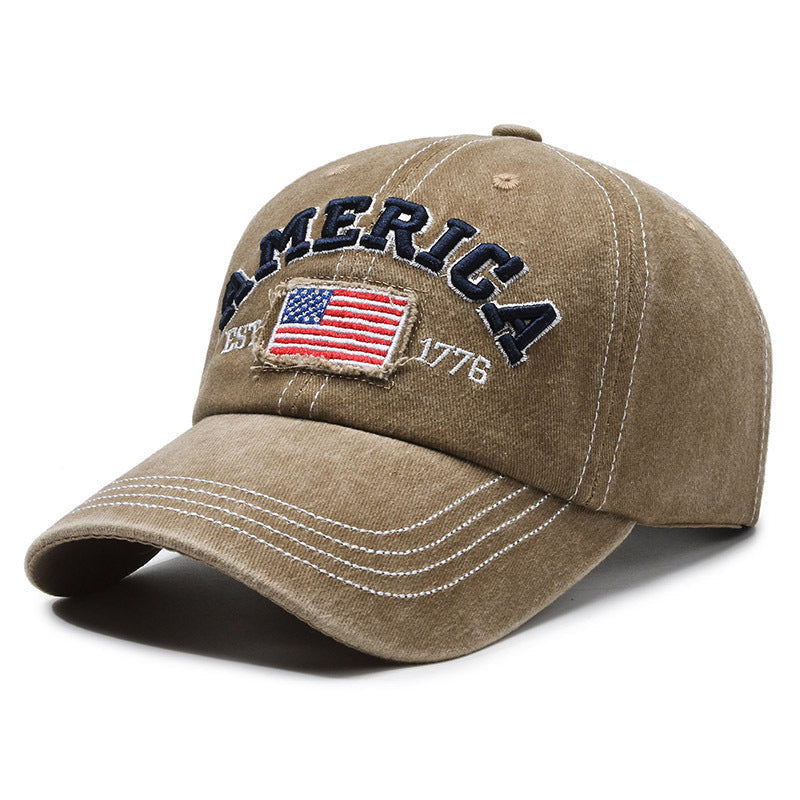 🦅49% OFF🔥Vintage American Flag Baseball Cap