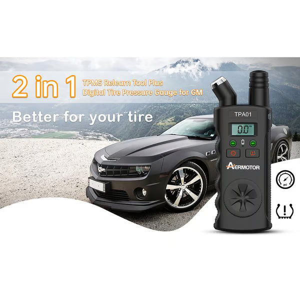 đ LIMITEDâTIME 49% OFF! ⥠TPMS 2âinâ1 Relearn Tool & Digital Tire Pressure Gauge â Practical, Accurate, Userâfriendly â¨