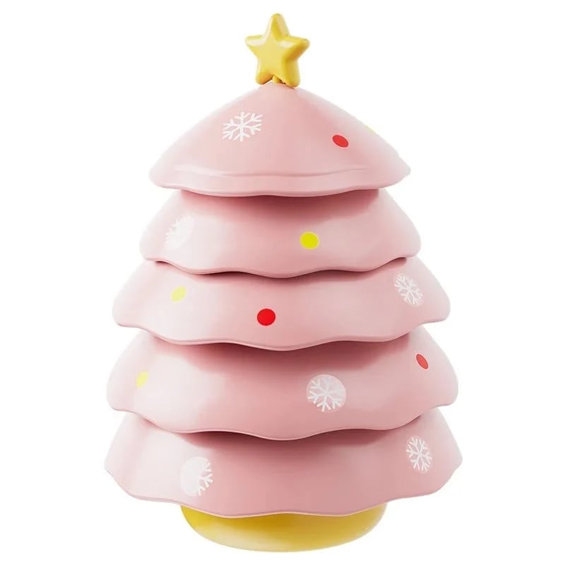 π₯HOT SALE-π5-Layer Christmas Tree Serving Tray β Stackable Snack & Dip Bowls, Festive Holiday Table Decor & Christmas Gift π