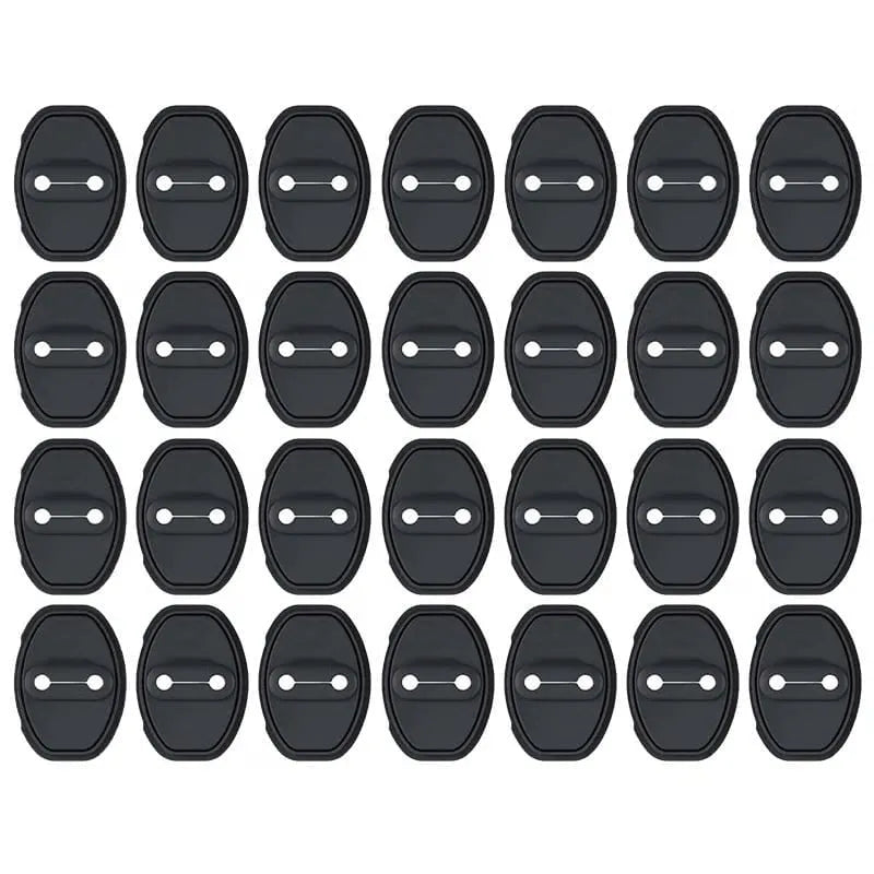 πCar Door Lock Cover β Noise-Dampening & Rust-Proof Striker Protector