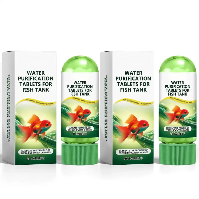 Aquarium Water Purification Tablets, Water Quality Dedicated To Clean🐟