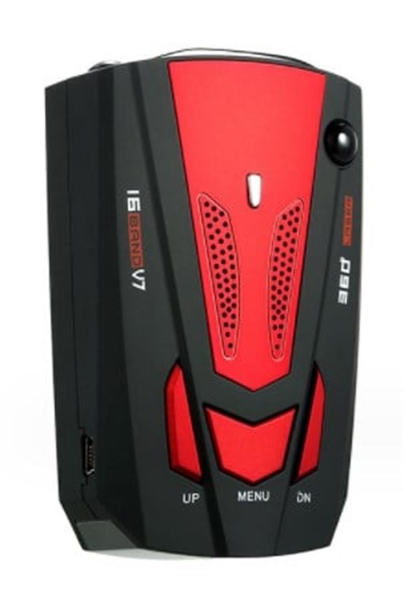 πV7 Multi-Band Radar Alert Detector β Voice & LED Alerts with City/Highway Modes