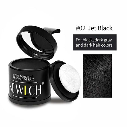 Magnetic Refillable Hair Root Touch Up Powder - Waterproof Gray Coverage & Hairline Concealer ✨