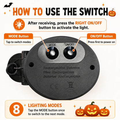 👻Early Halloween Sale 🎃 Solar Pumpkin Stake Lights