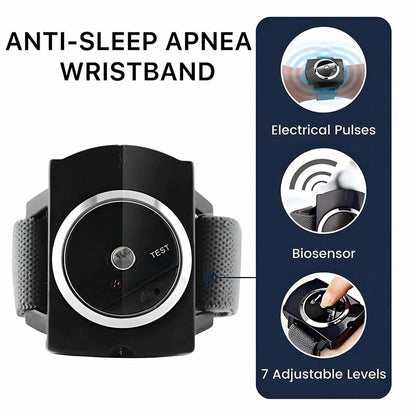 Smart Anti-Snoring Wristband, Vibration Posture Corrector