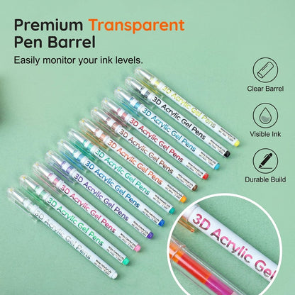 💯✨Multi-Color Gel Pen Set for Drawing & Coloring - image 4