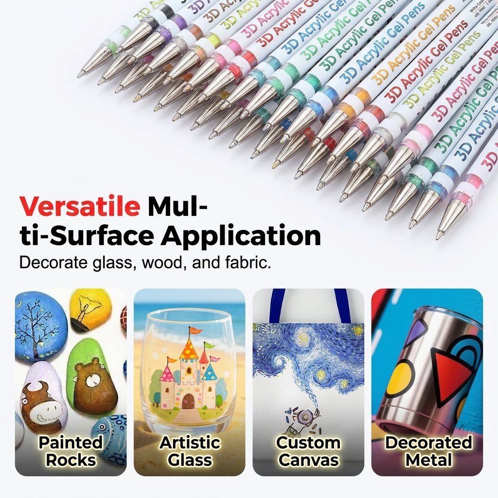 💯✨Multi-Color Gel Pen Set for Drawing & Coloring - image 2