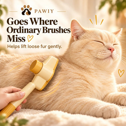 Self-Cleaning Pet Hair Comb