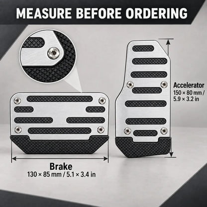 ✨ 2PCS NonSlip Universal Automatic Foot Brake Gas Cover Pad Pedal Accessories Car