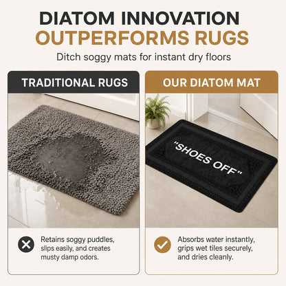 📢📢50% OFF !! ⏰Non-Slip Water Absorbent Bathroom Mat