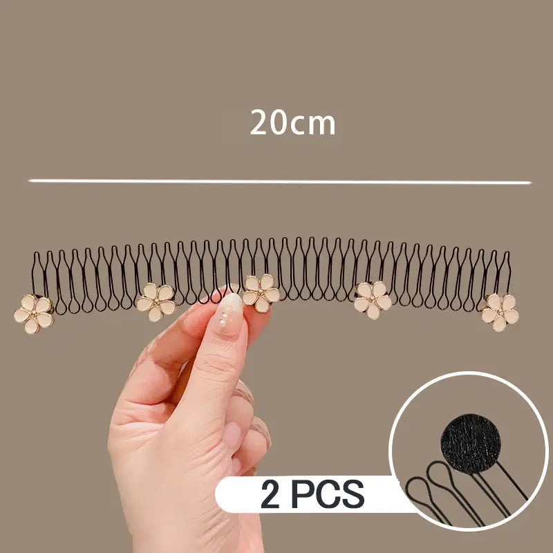 3pcs Solid Color Wavy Hair Pins Bangs Holders Bobby Hair Pins💥