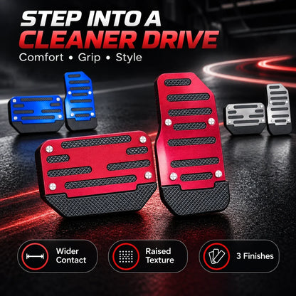 ✨ 2PCS NonSlip Universal Automatic Foot Brake Gas Cover Pad Pedal Accessories Car