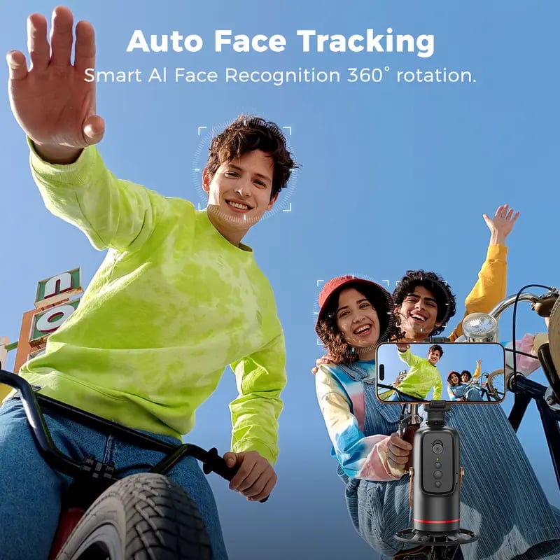 Auto Face Tracking Tripod for Smartphones & Cellphones