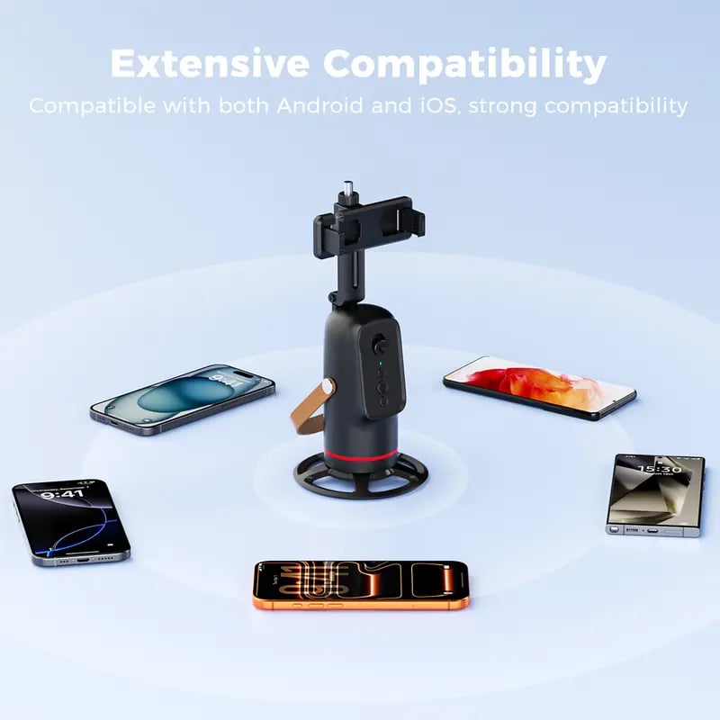 Auto Face Tracking Tripod for Smartphones & Cellphones