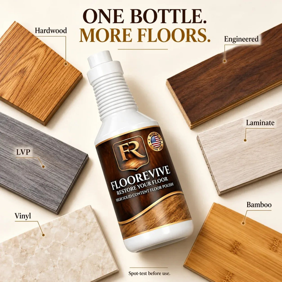 ✨🧴Scratch-Resistant Floor Polish – Restore Shine & Help Protect Against Pet Claw Marks and Chair Scuffs 🏠