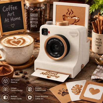 ☕✨ 50% OFF Smart Latte Art Maker Camera Tool 🎨 Create Beautiful Coffee Designs At Home(✨Buy 2 Free Shipping)