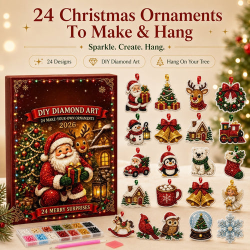 🔥LAST DAY 49% OFF-🎄24 Christmas Ornaments To Make & Hang