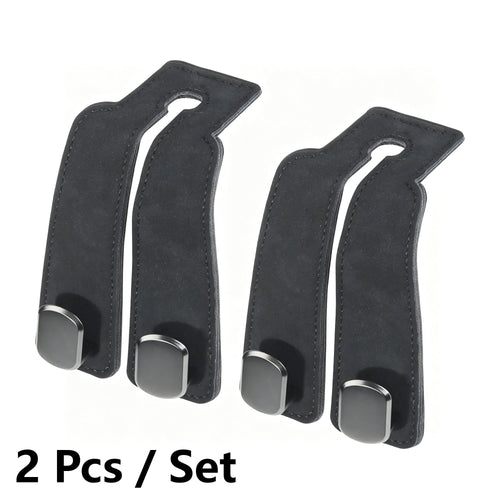 2 Pcs Car Hooks For Headrest-Adjustable  Car Organizers and Storage Accessories