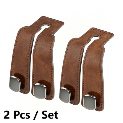 2 Pcs Car Hooks For Headrest-Adjustable  Car Organizers and Storage Accessories