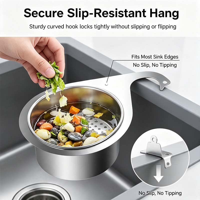 💧Stainless Steel Swan Sink Strainer Basket🦢💧