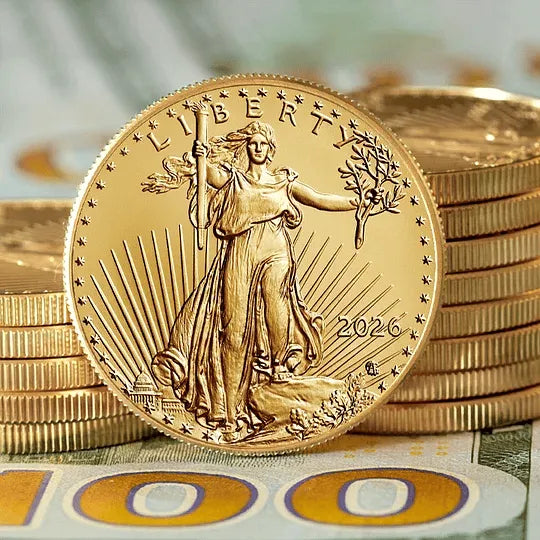 LIMITED MINTAGE🔥Last 30pcs🔥🔥 2026 American Gold Eagle - 40th Anniversary Gold Coin Represents A Historical Milestone