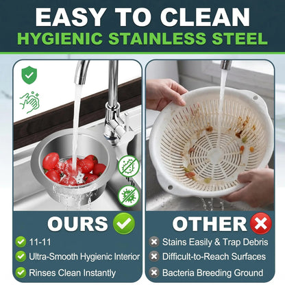 💧Stainless Steel Swan Sink Strainer Basket🦢💧