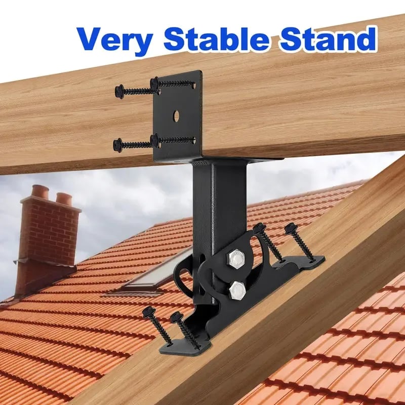 🔥LAST DAY 49% OFF - 🛠️Adjustable Angle Pergola Roof Riser Brackets 🏗️