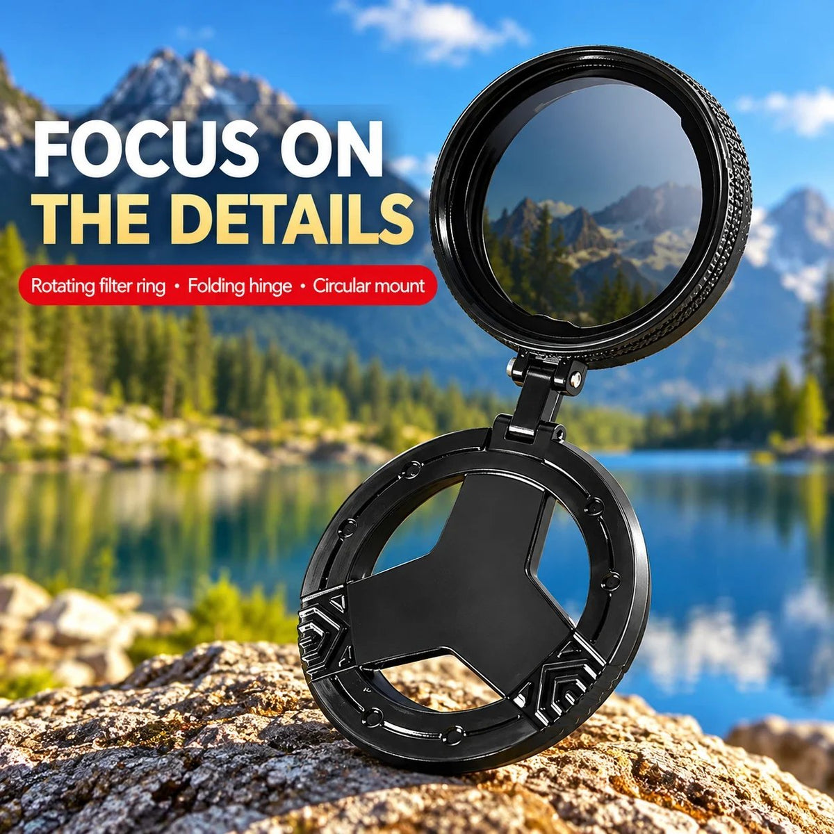 📱 Magnetic Phone CPL Polarizing Filter