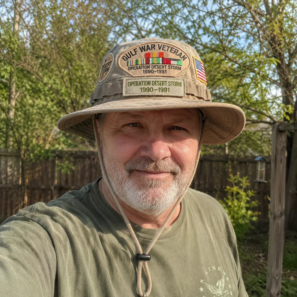 🇺🇸 Last Day Promo: 38% OFF 🎖️ - Gulf War Veteran Desert Storm Tribute Boonie Hat