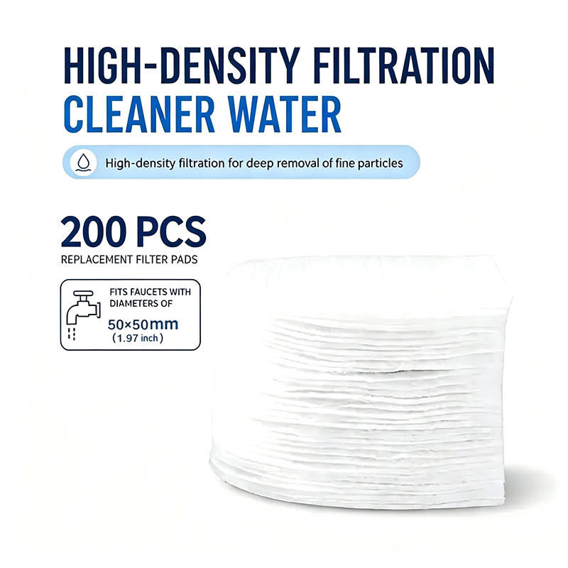 [Fits Faucets < 1"] 50 cotton filter bags disposable Cotton Faucet Filter Bags with 5 fastening straps 💧