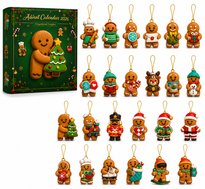 🎄2026 Gingerbread AdventCalendar