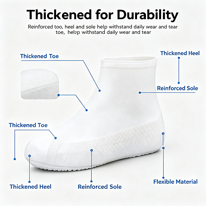 Waterproof Anti-slip Thickened Wear-resistant Stretchy Shoe Covers👟
