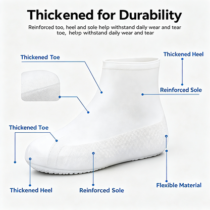 Waterproof Anti-slip Thickened Wear-resistant Stretchy Shoe Covers👟