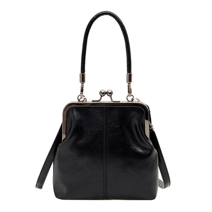 📢📢50% OFF !! ⏰Women's Kiss Lock Crossbody Bag with Top Handle