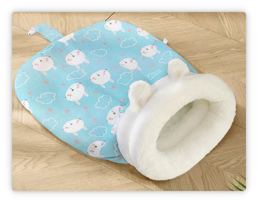🎅Christmas Hot Sale 50% OFF! 🔥 Cozy Pet Nest for Cats and Dogs - Plush & Machine Washable, Perfect for Your Pet's Comfort and Warmth ✨