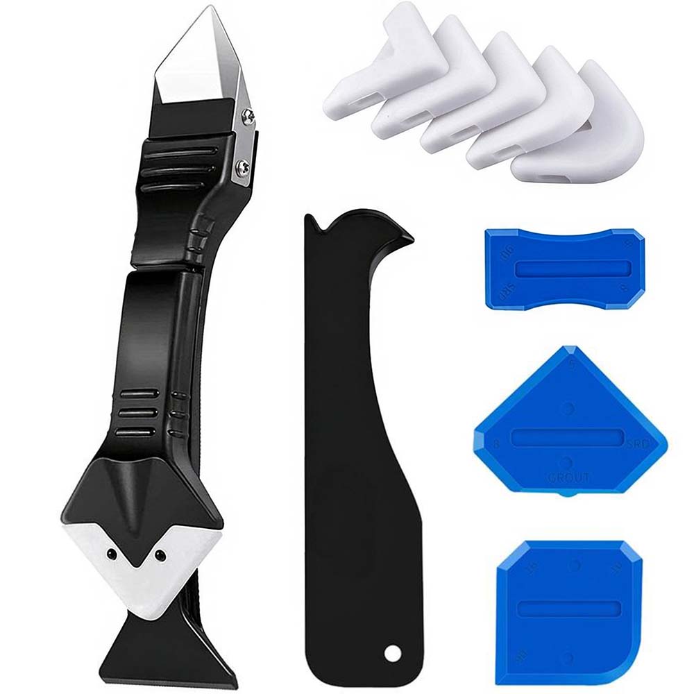 Multifunctional Caulk Remover Tool, Silicone Sealant Scraper, Caulk Finishing Tool Kit 🛠️