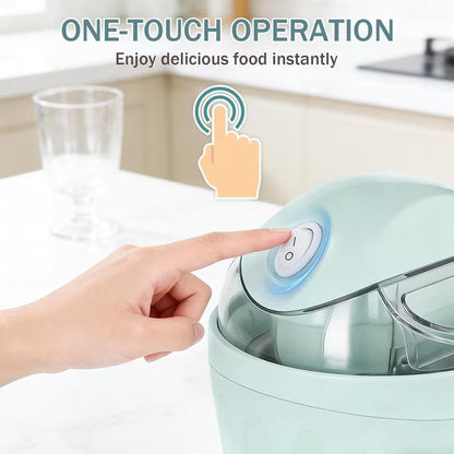 🎁Mini Homemade Ice Cream Maker 🍦 Personal Frozen Dessert Machine
