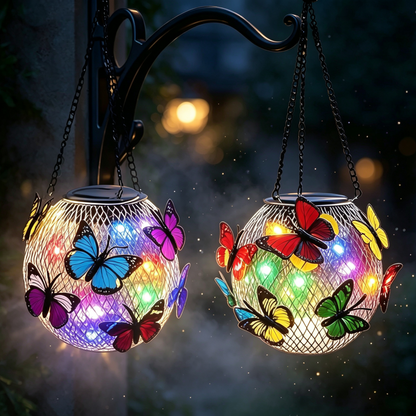 ⏳LAST DAY SALE 50% OFF !!📢Solar Pendant Lamp Art Of Iron