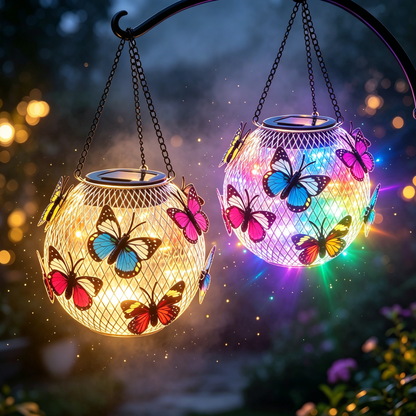 ⏳LAST DAY SALE 50% OFF !!📢Solar Pendant Lamp Art Of Iron
