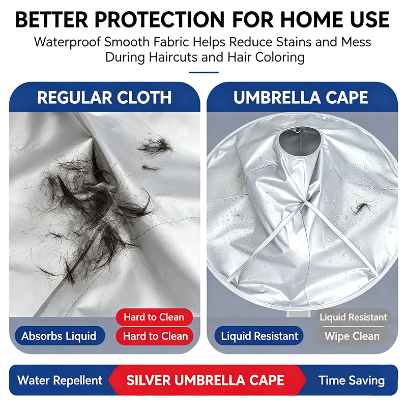 2026 New Diy Hair Cutting Cloak Umbrella Cape✨