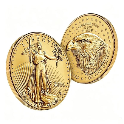 LIMITED MINTAGE🔥Last 30pcs🔥🔥 2026 American Gold Eagle - 40th Anniversary Gold Coin Represents A Historical Milestone