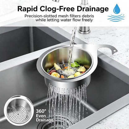 💧Stainless Steel Swan Sink Strainer Basket🦢💧
