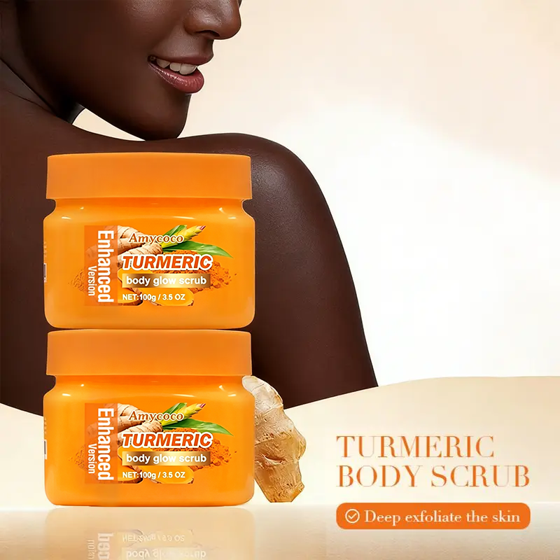 Turmeric Nourishing Scrub - Infused with natural turmeric extract and moisturizing ingredients🌿